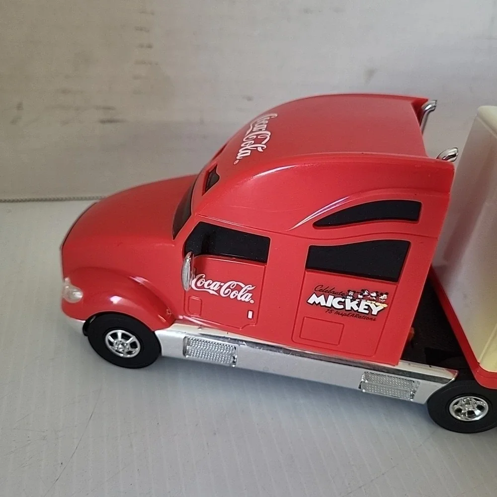 Coca-Cola 2004 Mickey Mouse Tour Semi Truck Carrier 75th Anniversary Lights